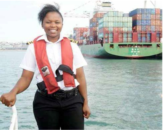 Xoliswa Bekiswa has added to the number of black female marine pilots at Transnet National Ports Authority.