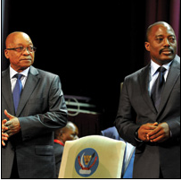 President Jacob Zuma and DRC President Joseph Kabila signed a treaty to renew a project with the potential to produce 41 000MW of electricity, during President Zuma's recent visit to the DRC.
