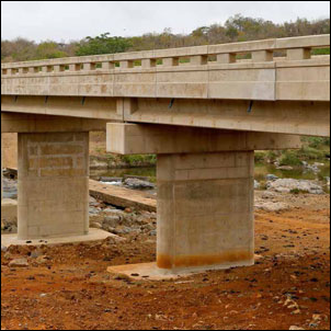 The Mkhuze River Bridge will bring government services closer to the people of Mkhuze by giving them easy access to the nearby town.