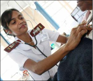 Dashni Sheik, a nurse at Edendale Hospital in KwaZulu-Natal, is witnessing first hand the benefits on the National Health Insurance.