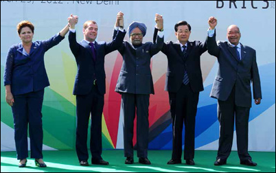 South Africa joined the BRIC (Brazil, Russia India and China) grouping in 2011.