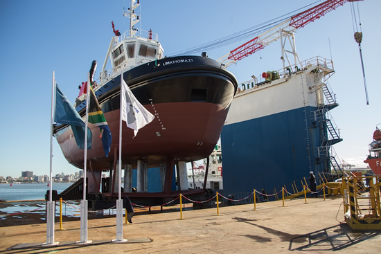 Transnet's uMkhomazi is the eighth tug and will serve at the Port of Durban.