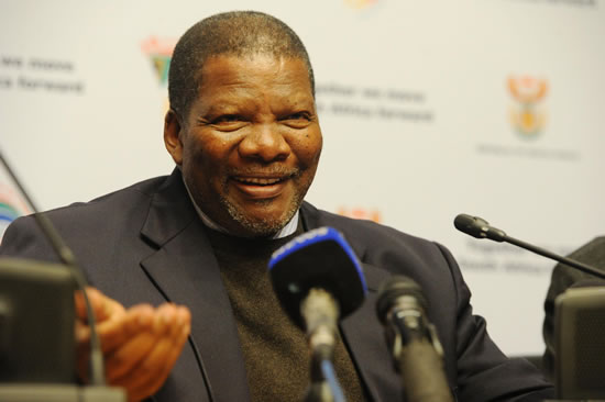 Rural Development and Land Reform Minister Gugile Nkwinti.