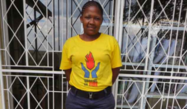 Maleeto Mabe has received a second chance in life thanks to the Working on Fire programme.