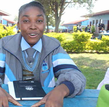 Junior Police Commissioner Felistas Hamba wants to fight crime in schools across the country