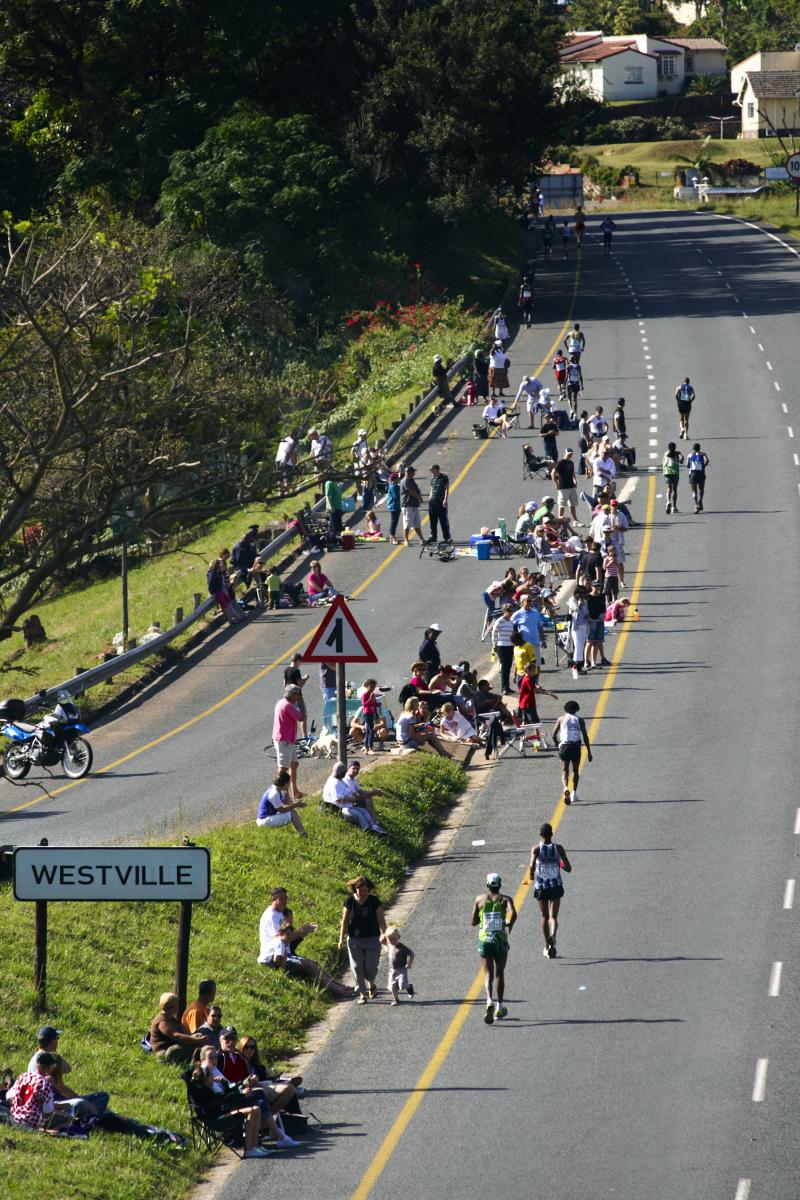 The Comrades Marathon up-run from Durban to Pietermaritzburg last year. This year’s edition will see over 20 000 runners tackling the down-run